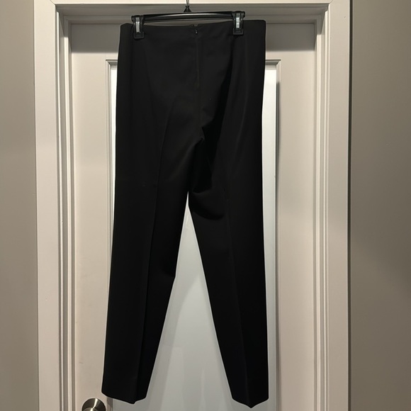 CASLON Black Pants Size 8P zipper in the back, slit at the ankle UEC Classic - Picture 2 of 5